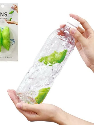 日本連線 日本超紅！毛豆水瓶清潔海綿 🌱