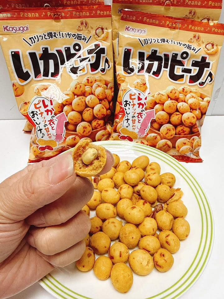日本春日井什錦豆果子-魷魚風味:圖片 4