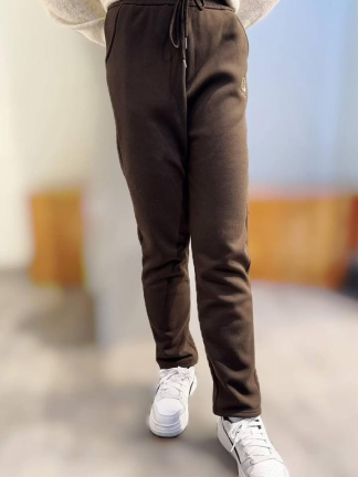 華夫格內刷毛哈倫褲