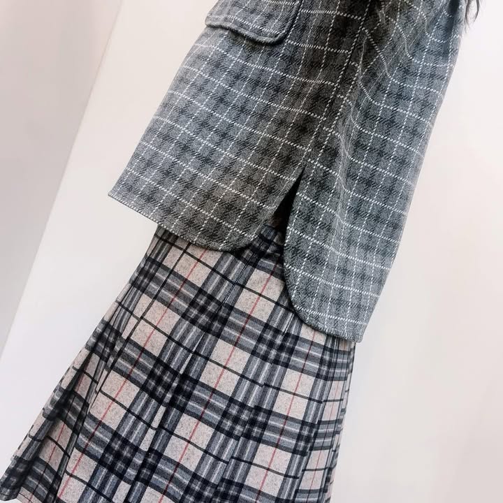 格紋口袋短版襯衫:圖片 9