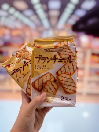 日本白巧克力蘭朵夏夾心餅乾