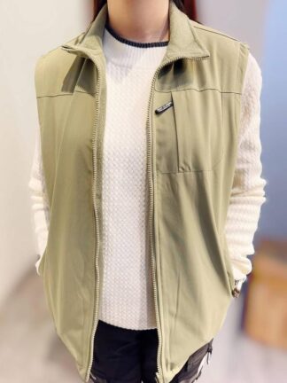 立領雙面工裝外搭背心