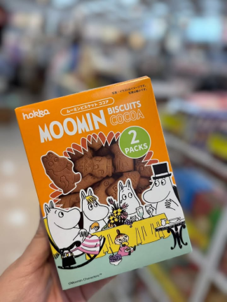 🍫 嚕嚕米可可造型餅乾（內有2包）