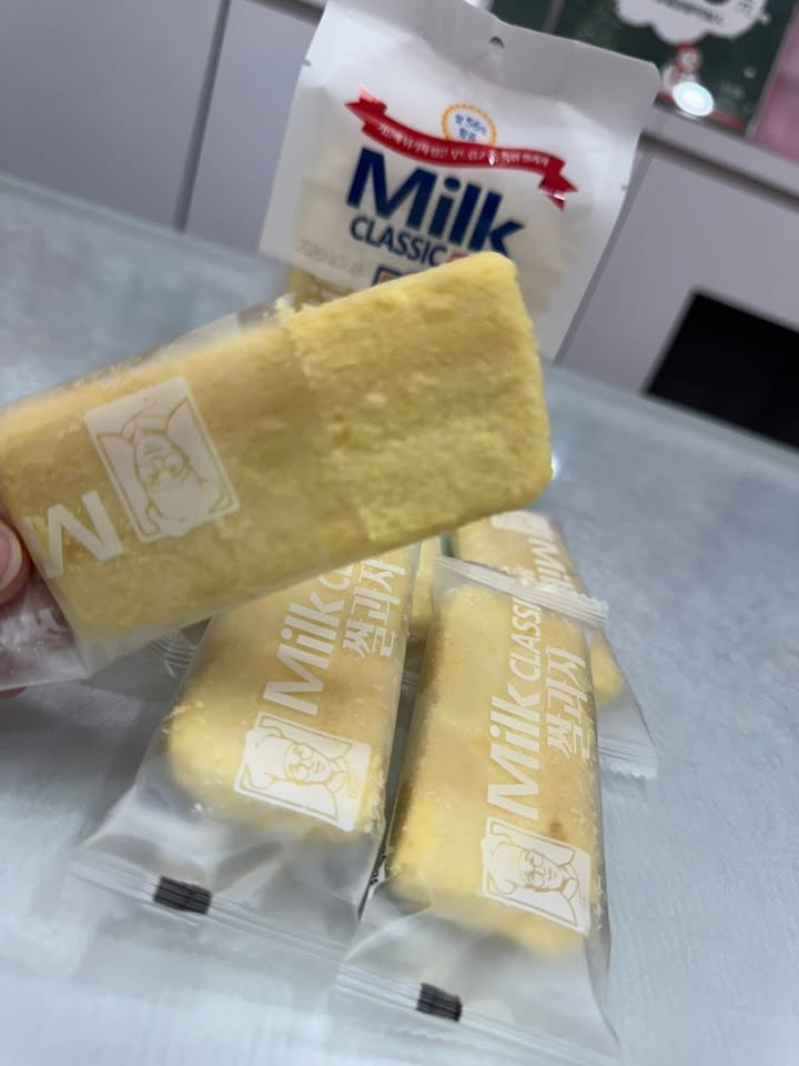 迷你型的韓國牛奶米餅(6入裝) - Image 3