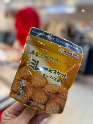 日本焦糖口味餅乾