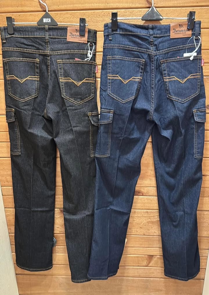 牛仔多袋工作褲:圖片 7