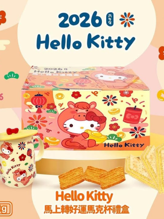 Hello Kitty馬上轉好運馬克杯禮盒
