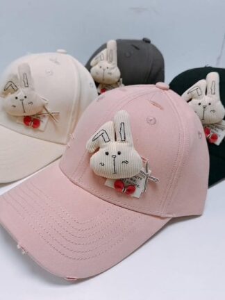 兔兔造型棒球帽