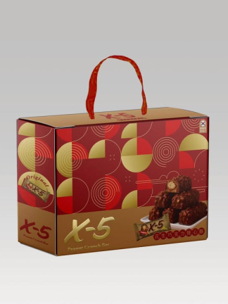 Peanut Crunchy Rolls｜X-5 花生巧克力捲心酥禮盒