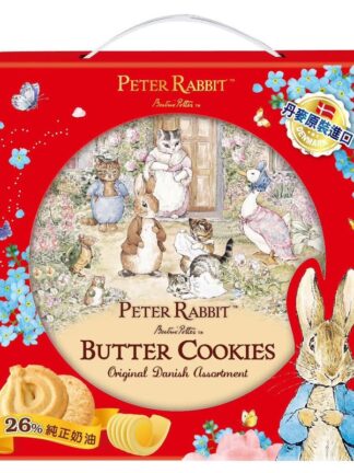 比得兔丹麥奶油酥餅禮盒（紅禮盒、粉禮盒）