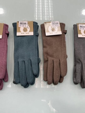 簡約純色保暖手套