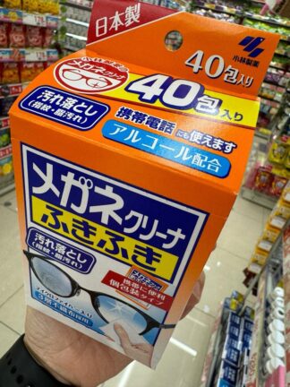 日本小林製藥 防霧擦眼鏡清潔溼巾紙 日本連線 下單時請註明款式