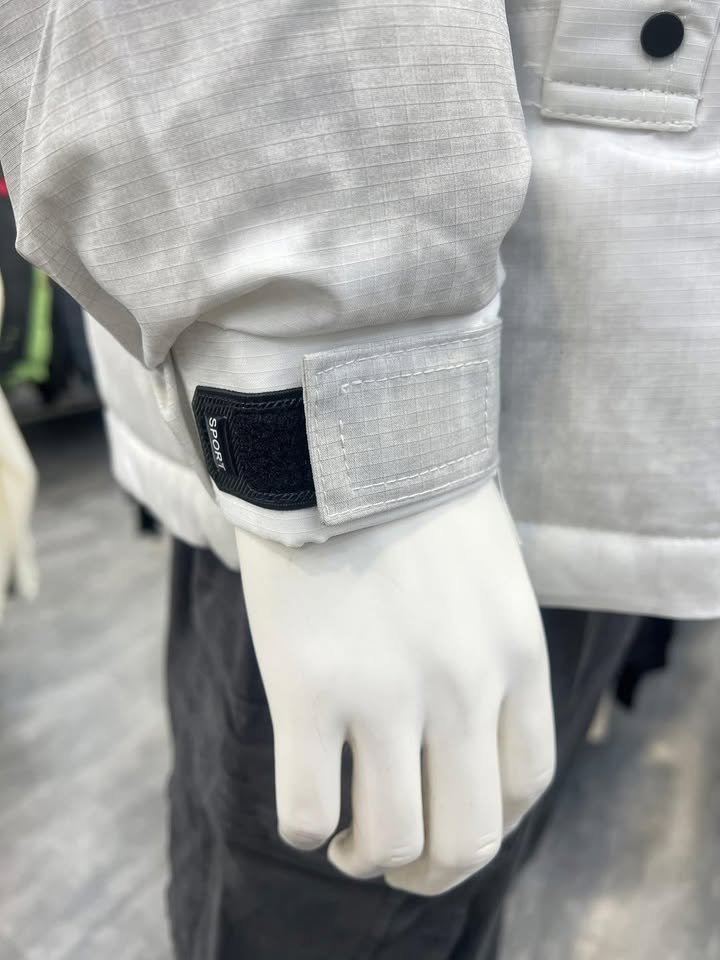 機能拼色立領羽絨外套:圖片 8
