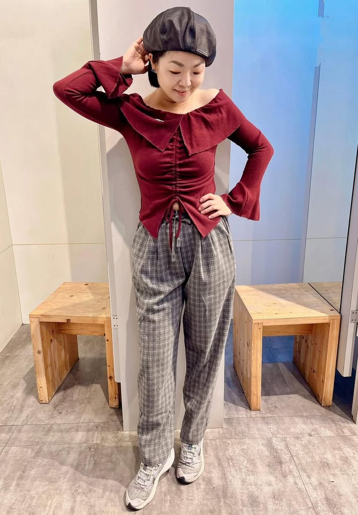 平肩造型淑女衫:圖片 3
