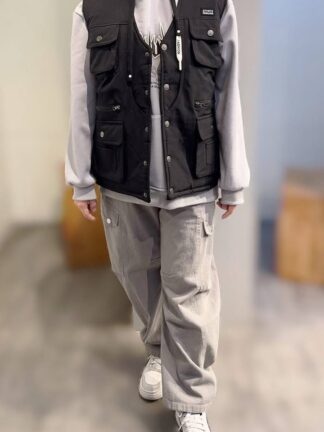 加大美式鋪棉保暖背心