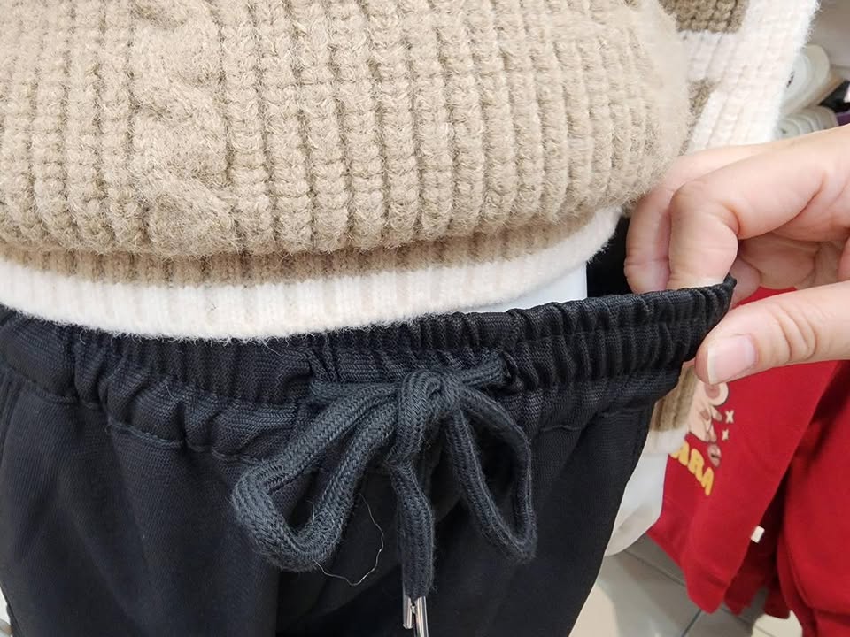 口袋刷毛褲:圖片 3