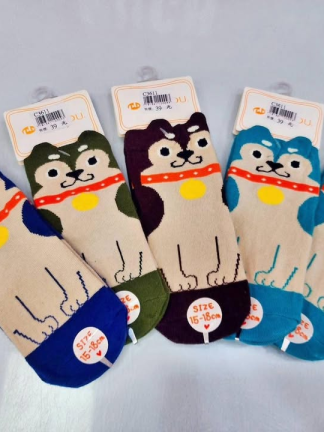 🐾超萌柴犬兒童襪