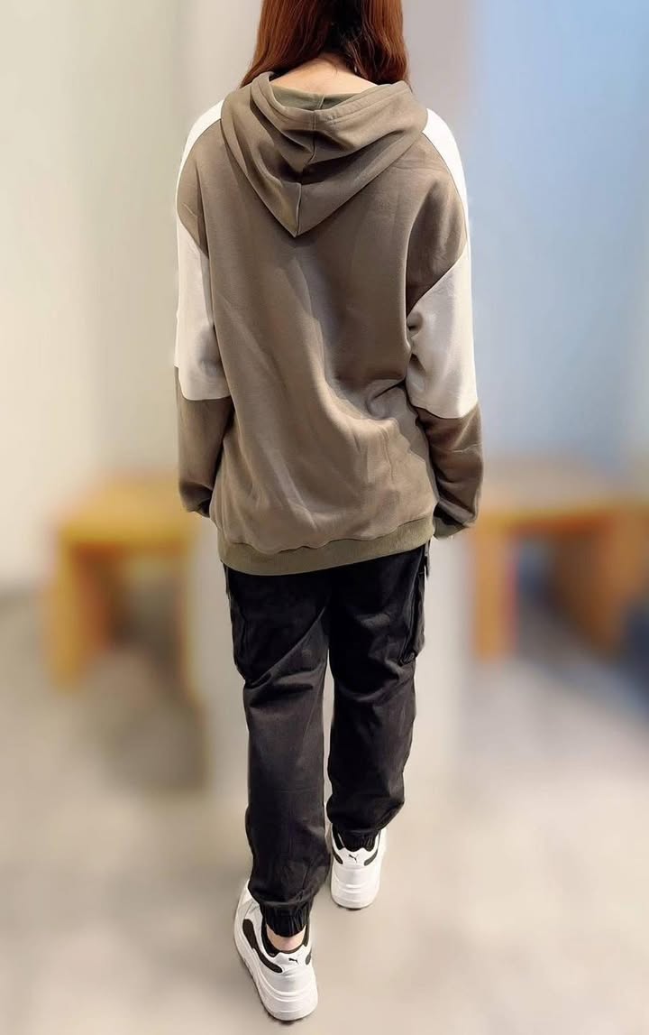雙色拼接英文帽T:圖片 10