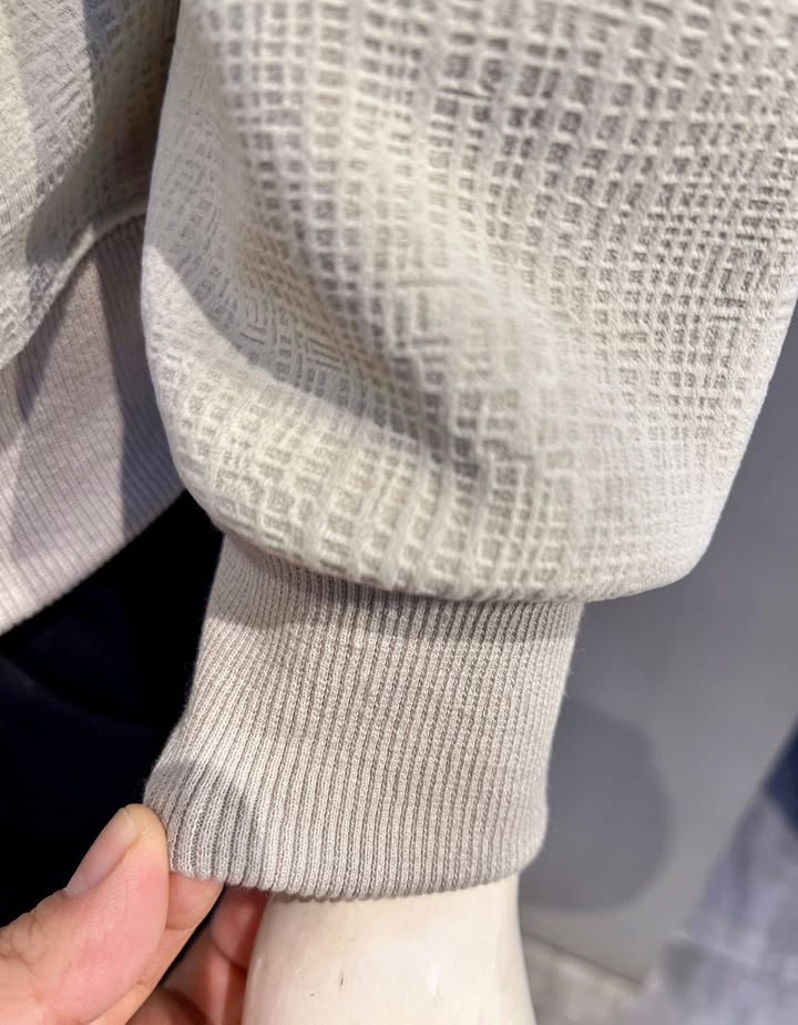 綿絨刷毛大學T - Image 7
