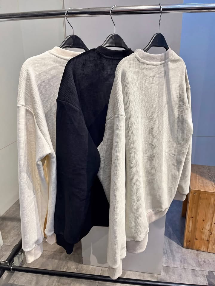 綿絨刷毛大學T - Image 10