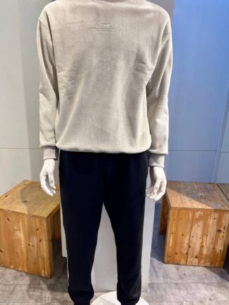 保暖刷毛束口褲