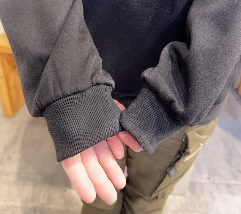 雙色拼接英文帽T:圖片 7