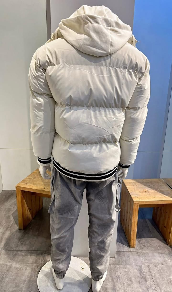 領口雙層鋪棉外套:圖片 8