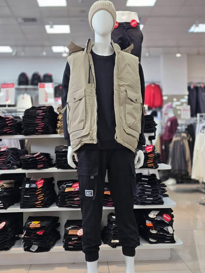 城市機能美學.多口袋工裝背心 - Image 2