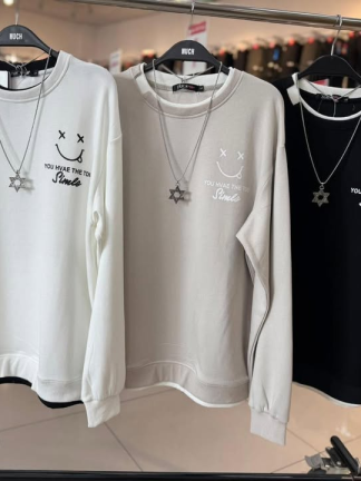 穿上好心情・內刷毛微笑上衣