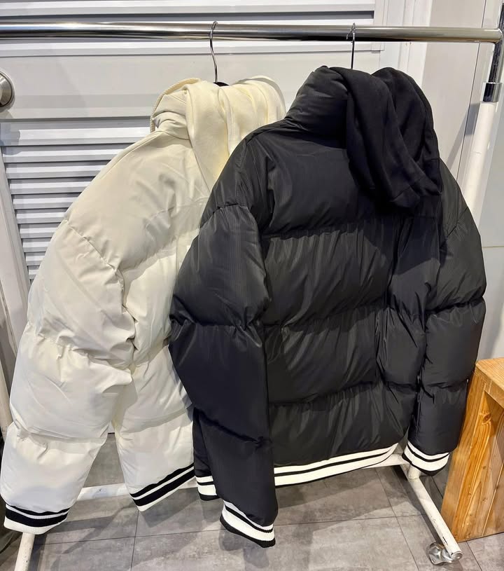 領口雙層鋪棉外套:圖片 12