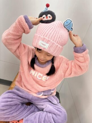 冬日必收・萌系針織毛帽