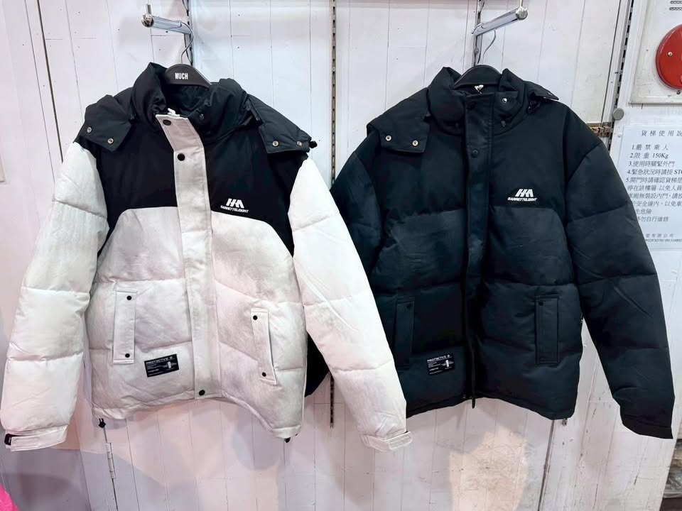 機能拼色立領羽絨外套:圖片 9