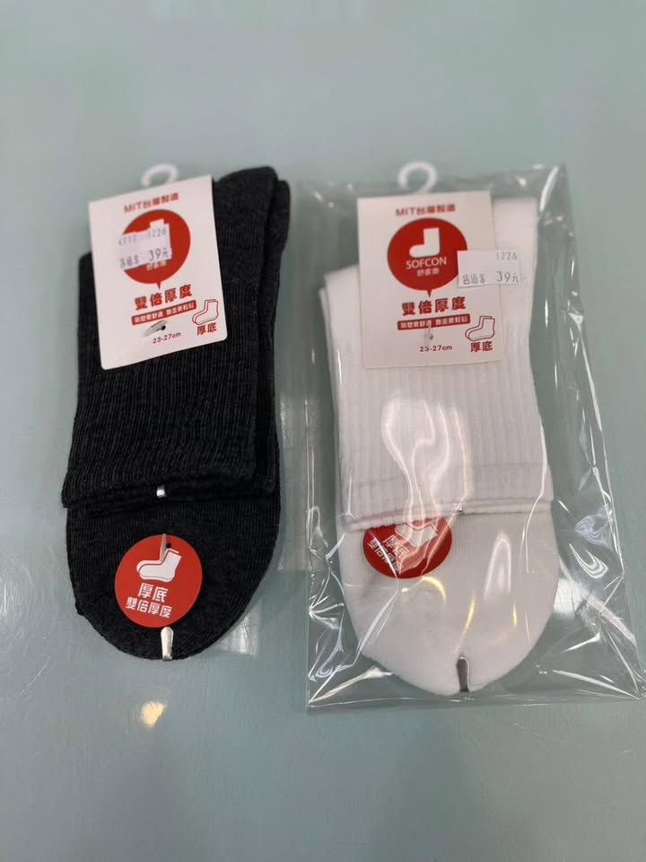 厚底高舒適棉襪 - Image 2