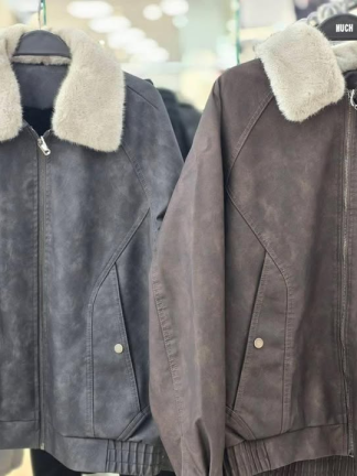 麂皮外套