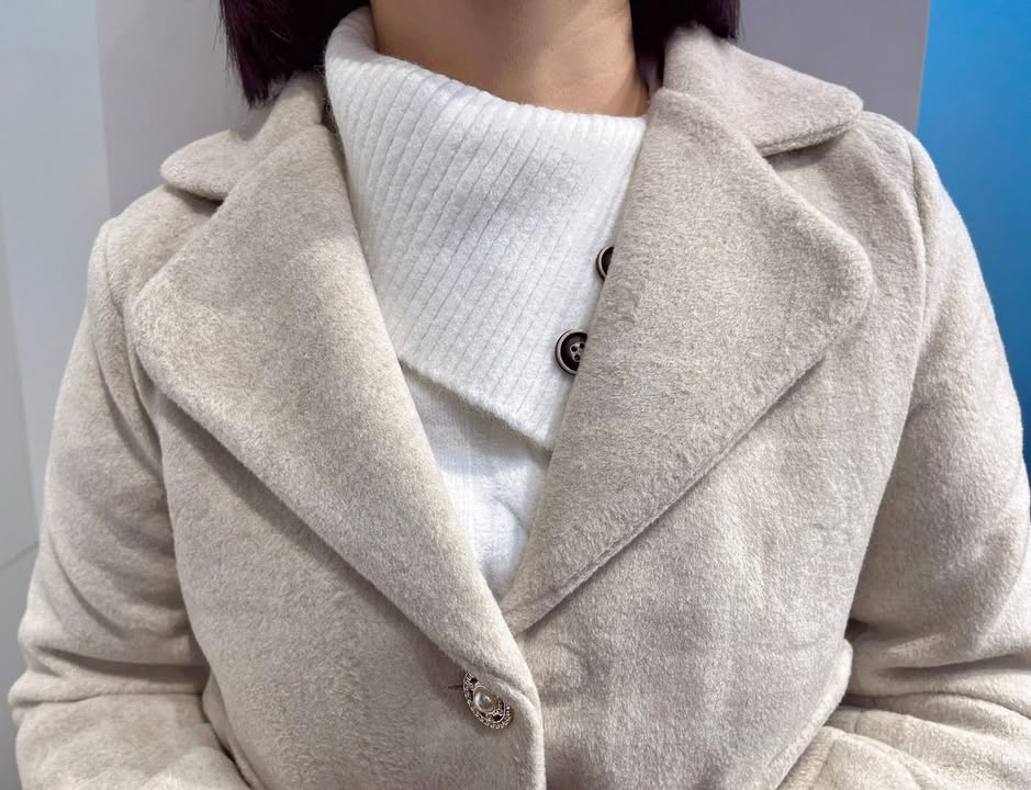 氣質短版毛呢大衣:圖片 10