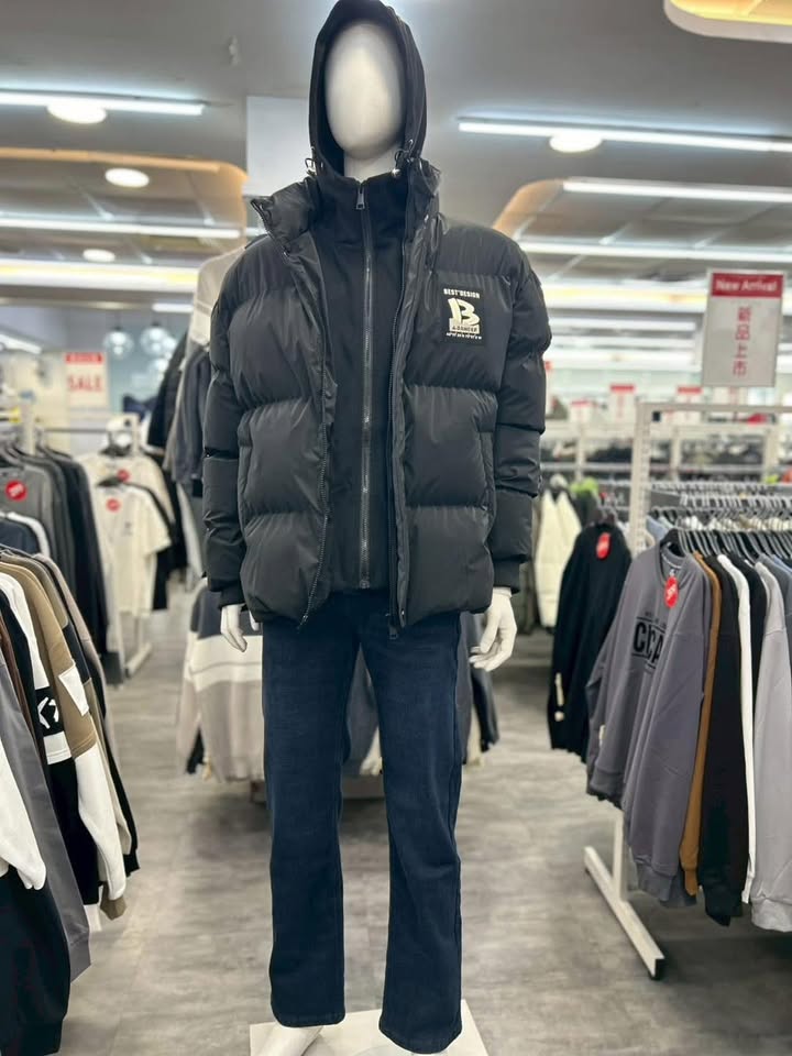 牛仔內刷毛褲 - Image 3