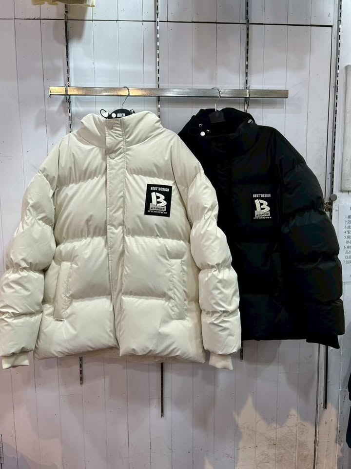 潮流保暖鋪棉外套