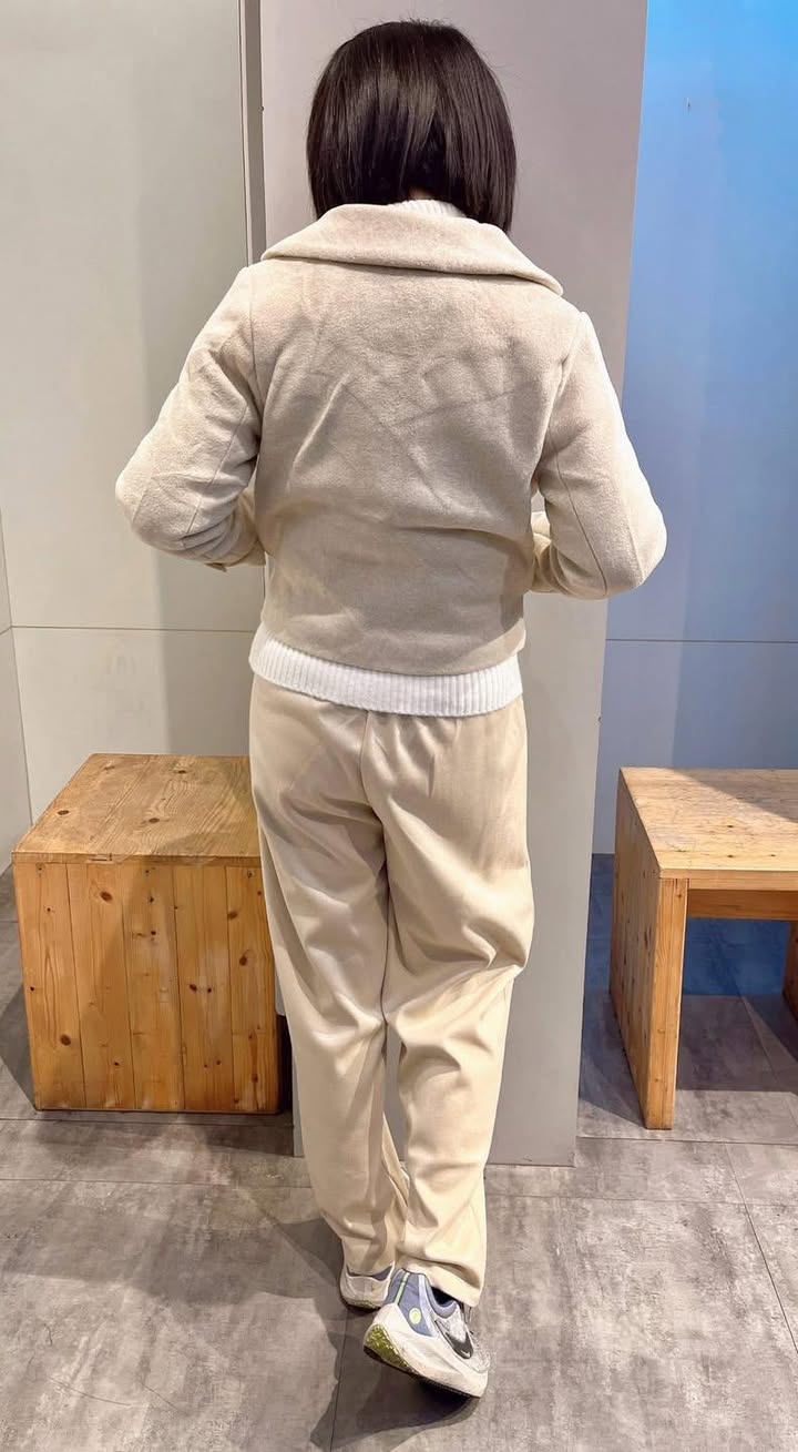 氣質短版毛呢大衣:圖片 8