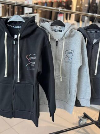 日常必備・內刷毛連帽外套