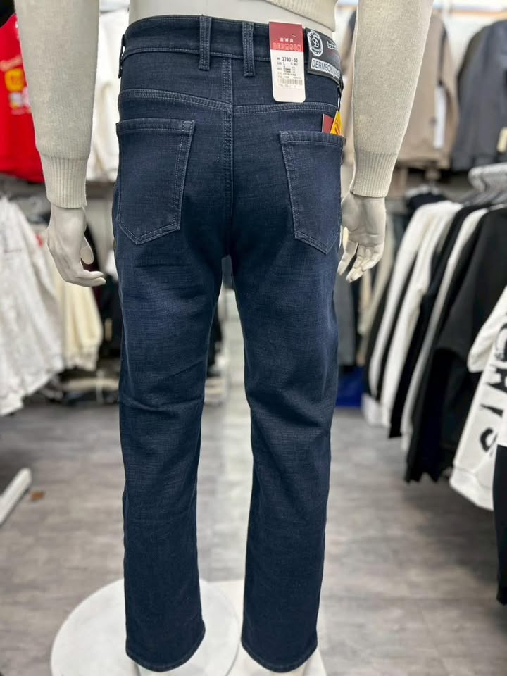 牛仔內刷毛褲 - Image 5