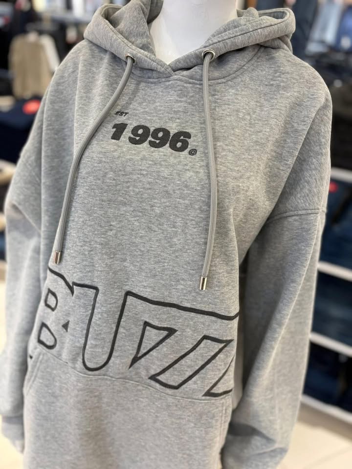 BUZZ.字母寬鬆連帽上衣:圖片 8