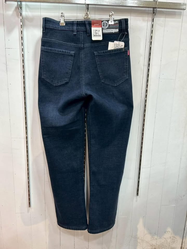 牛仔內刷毛褲 - Image 8