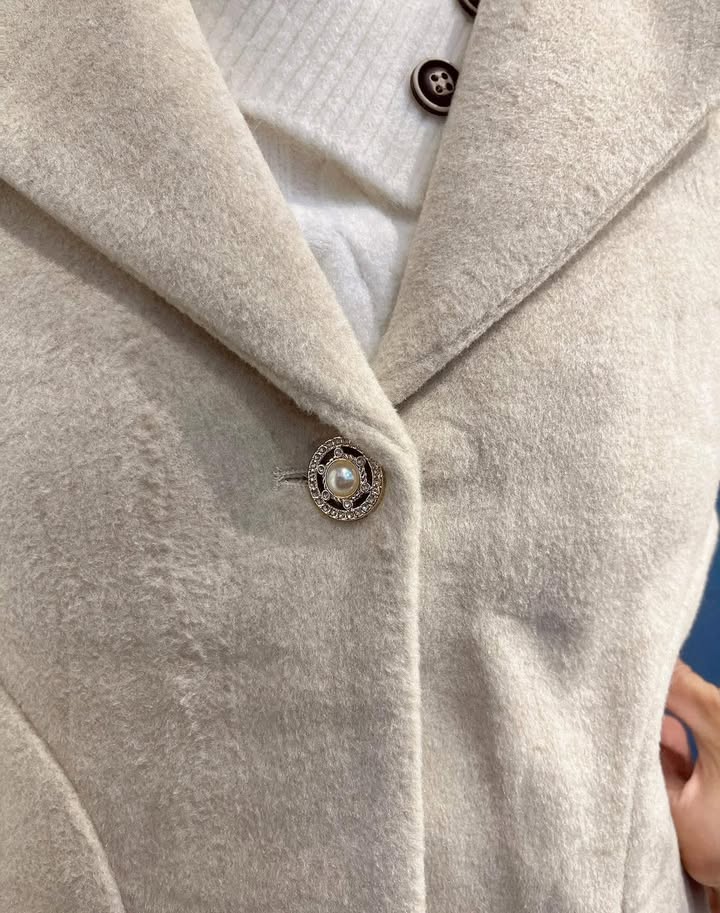 氣質短版毛呢大衣:圖片 12