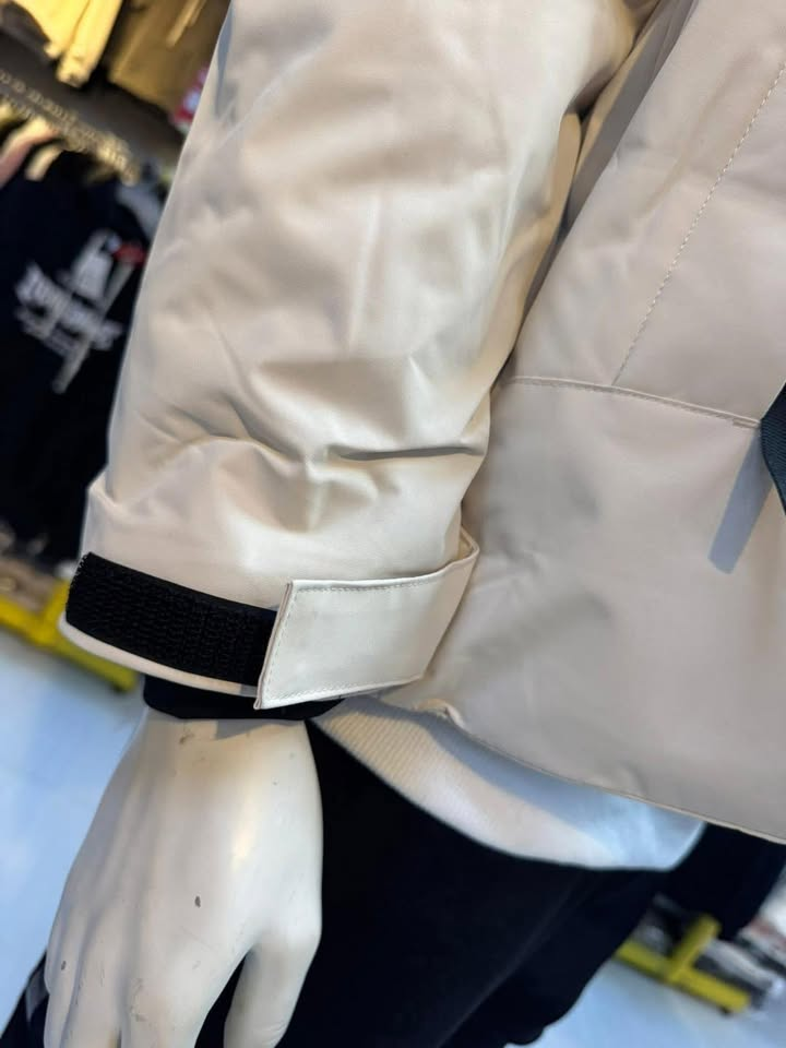 俐落機能感・連帽鋪棉外套 - Image 5