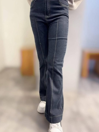 高腰顯瘦喇叭褲