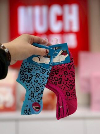 豹紋隱形襪新色4款