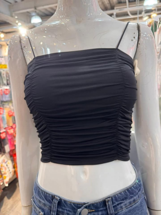 抓皺顯瘦小心機｜罩杯背心✨