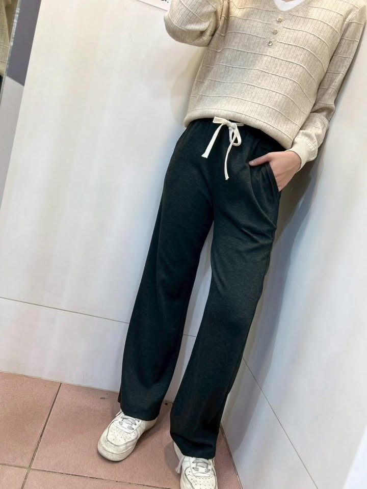 休閒直筒褲