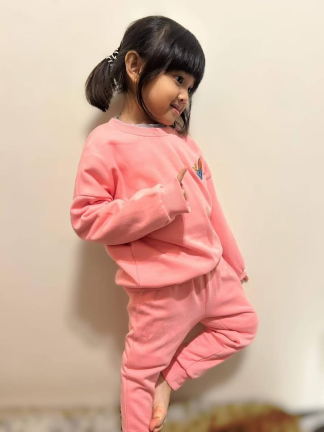 【甜心韓係秋裝】新款套裝兒童卡通洋氣兩件套