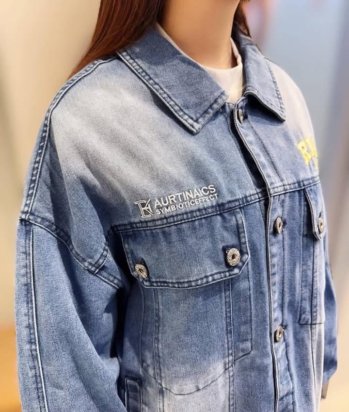 刺繡牛仔外套 - Image 8